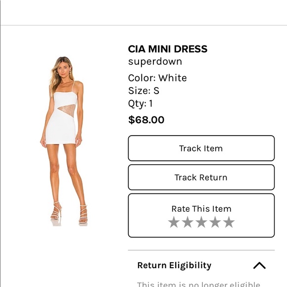 SUPERDOWN CIA MINI DRESS REVOLVE - Picture 4 of 5